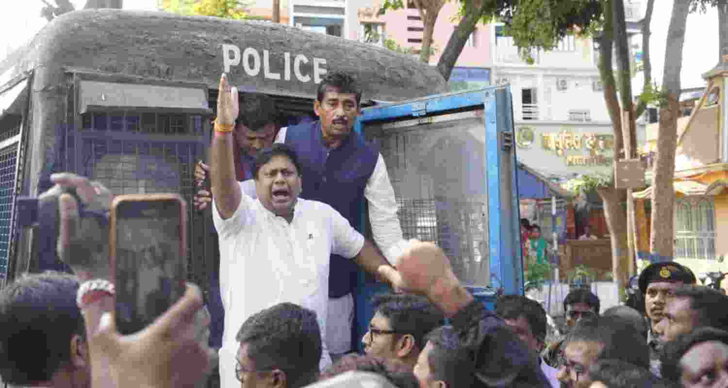 Police detain Bengal BJP President for violating preventive order Police detain Bengal BJP President for violating preventive order