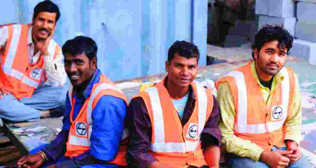 Labourers from Bihar at a construction site in Mumbai. Many like them, working across India, are unable to return home to cast their votes due to job insecurity and distance. Labourers from Bihar at a construction site in Mumbai. Many like them, working across India, are unable to return home to cast their votes due to job insecurity and distance.