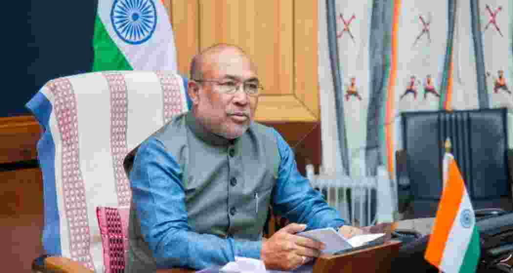 Manipur Chief Minister N Biren Singh. File photo. Manipur Chief Minister N Biren Singh. File photo.