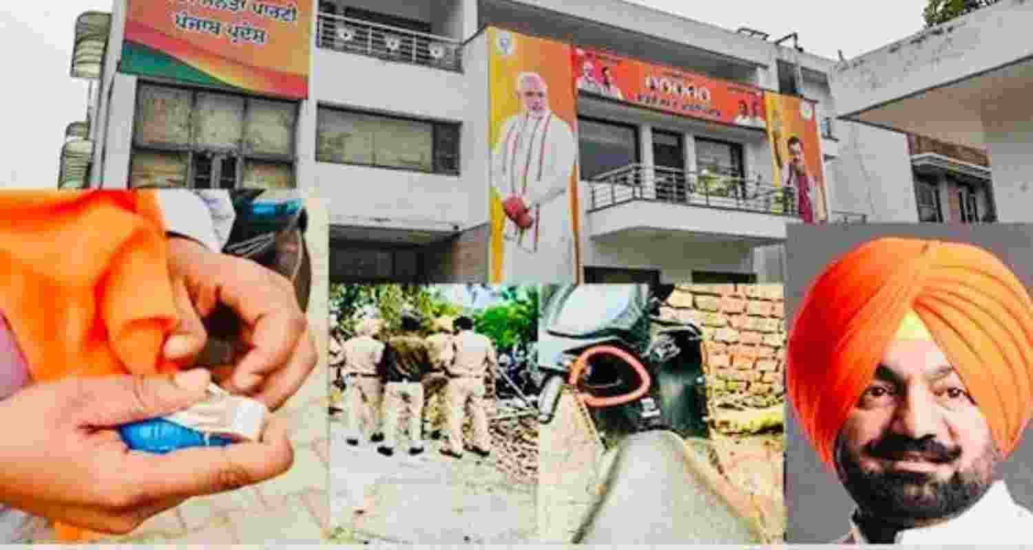 BJP leader Sukhminderpal Singh Grewal condemns Chandigarh blast. BJP leader Sukhminderpal Singh Grewal condemns Chandigarh blast.