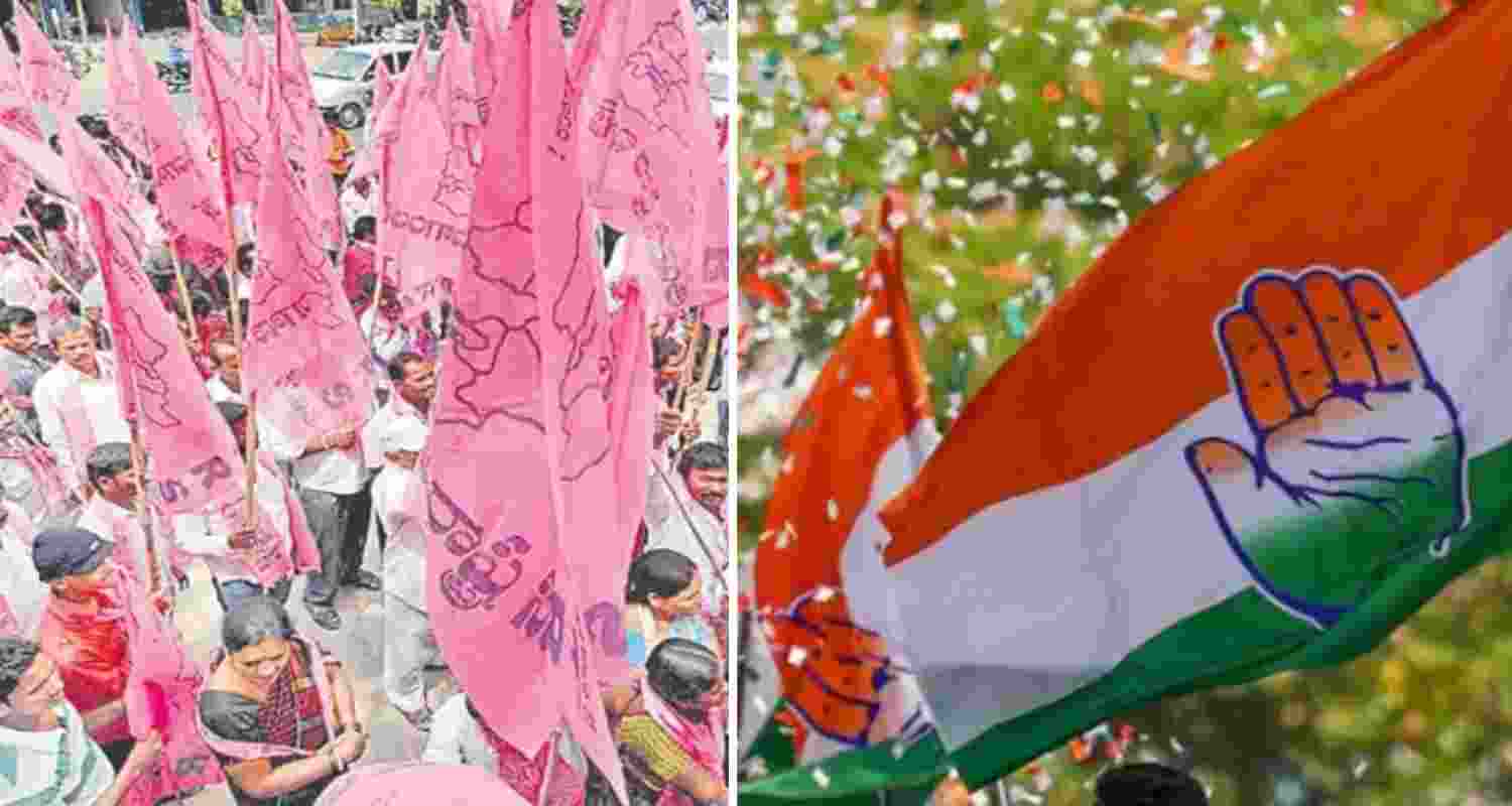 BRS leaders under house arrest over scuffle with Congress
BRS leaders under house arrest over scuffle with Congress