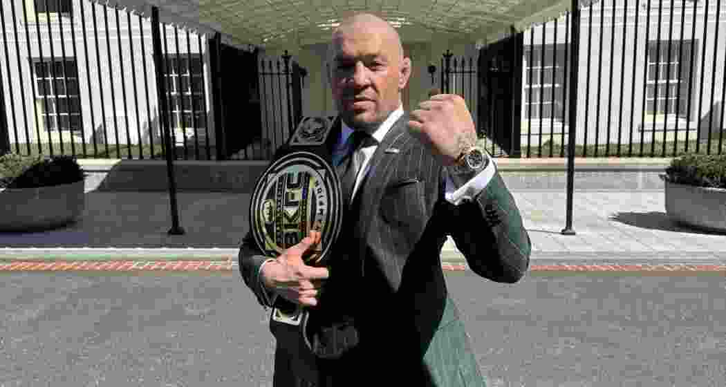 UFC star Conor McGregor. UFC star Conor McGregor.