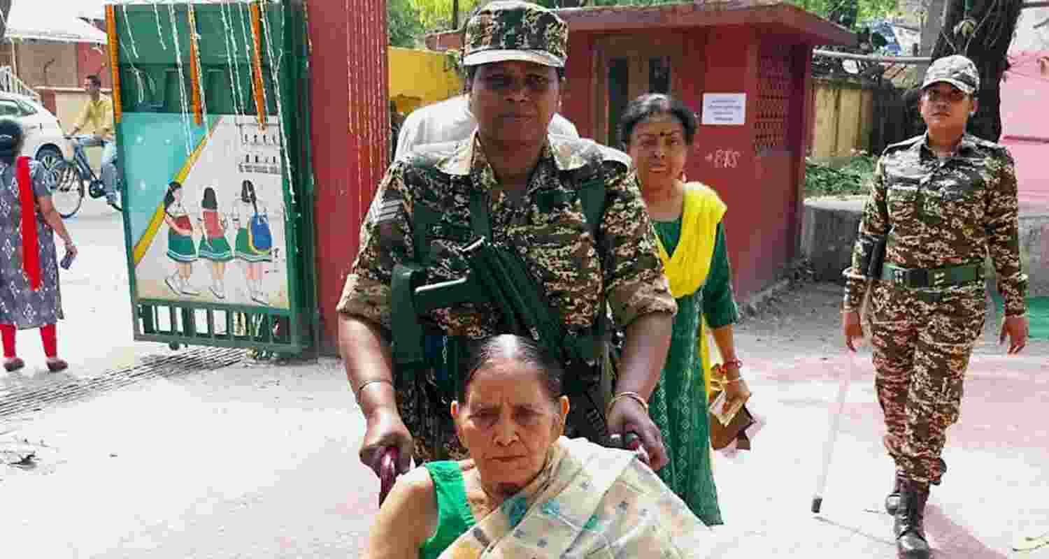 Around one lakh CAPF troops will be deployed with Bihar Police. Around one lakh CAPF troops will be deployed with Bihar Police.