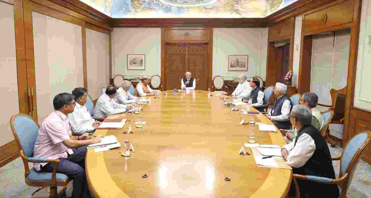 Top security panel meets PM Modi over Pahalgam attack Top security panel meets PM Modi over Pahalgam attack