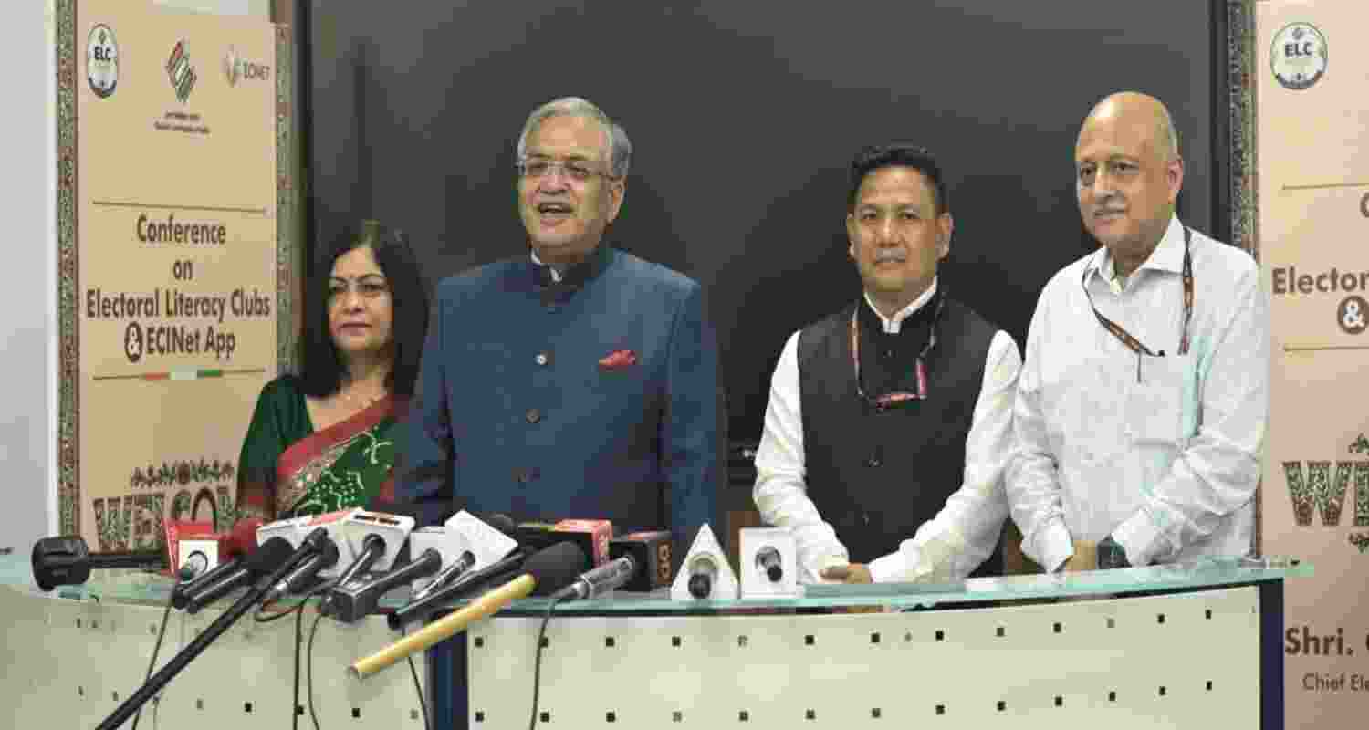 CEC Gyanesh Kumar begins two-day tour of Bihar CEC Gyanesh Kumar begins two-day tour of Bihar