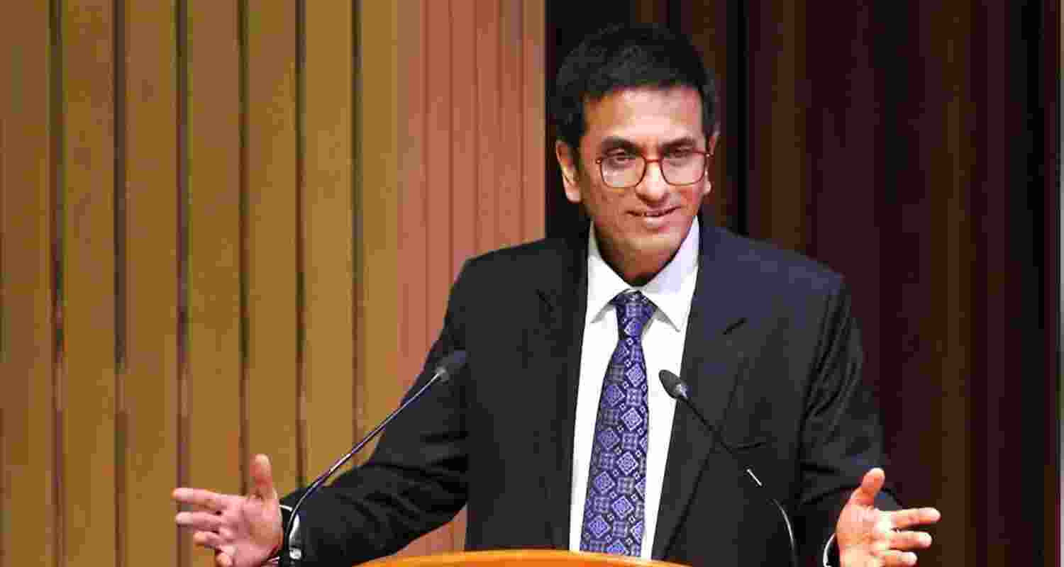 Chief Justice of India D.Y. Chandrachud. File photo. Chief Justice of India D.Y. Chandrachud. File photo.