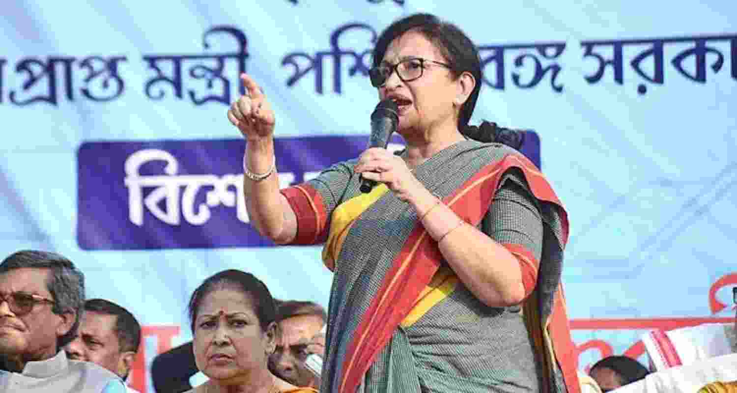 Senior Trinamool Congress (TMC) leader Chandrima Bhattacharya. Senior Trinamool Congress (TMC) leader Chandrima Bhattacharya.