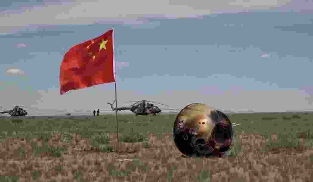 China’s historic mission marked the first time a probe successfully brought back samples directly from the far side of the moon, specifically from the South Pole-Aitken Basin, an ancient impact crater. China’s historic mission marked the first time a probe successfully brought back samples directly from the far side of the moon, specifically from the South Pole-Aitken Basin, an ancient impact crater.