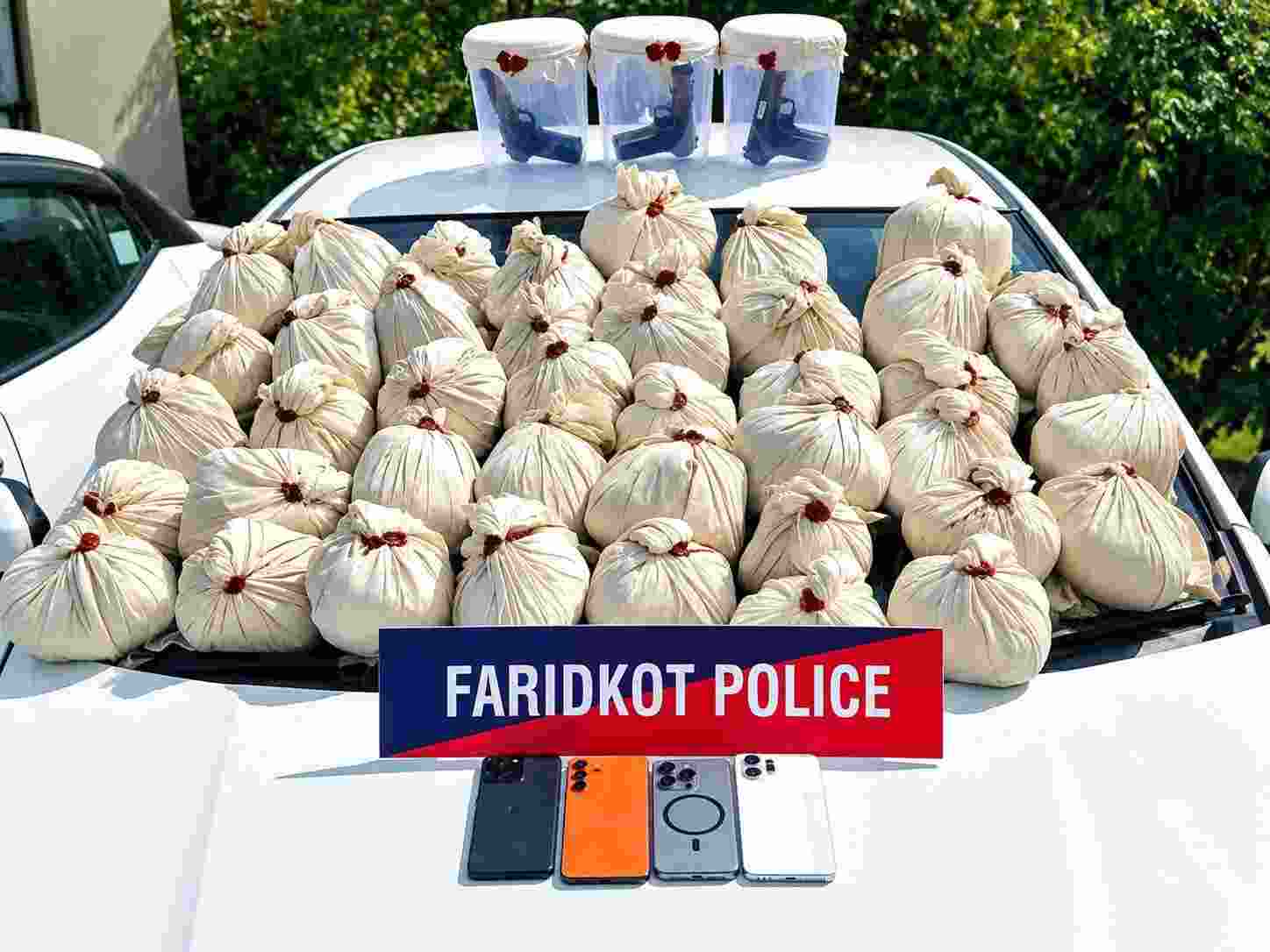 Faridkot Police seize heroin Faridkot Police seize heroin