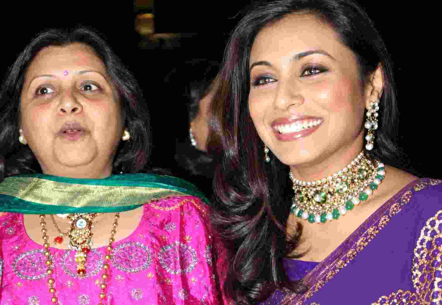 Rani Mukerji Mother Dies Rani Mukerji Mother Dies