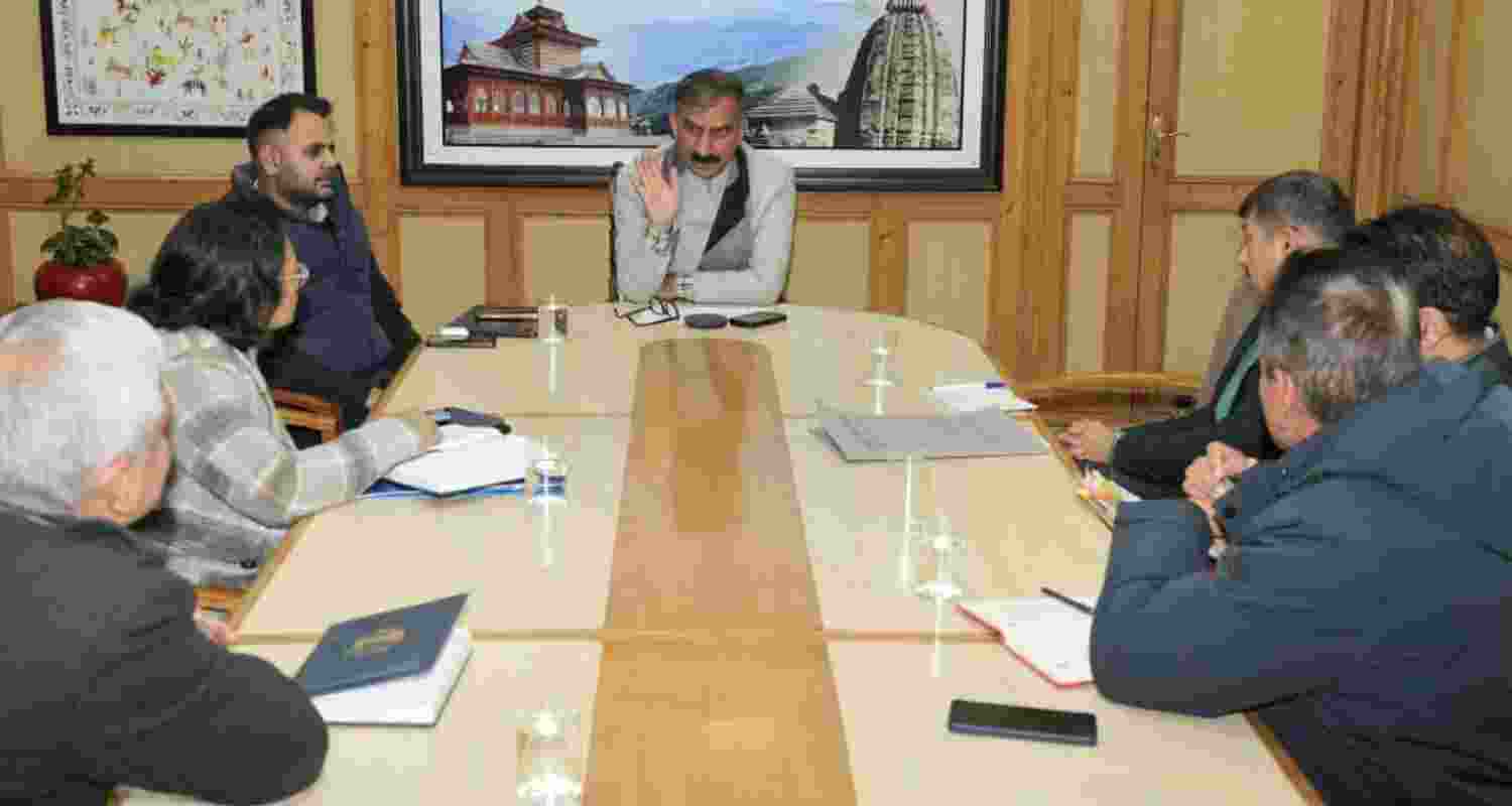 Chief Minister Thakur Sukhvinder Singh Sukhu Chief Minister Thakur Sukhvinder Singh Sukhu