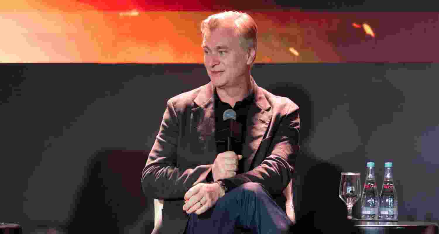 Christopher Nolan defends use of modern dialogue 'The Odyssey' Christopher Nolan defends use of modern dialogue 'The Odyssey'