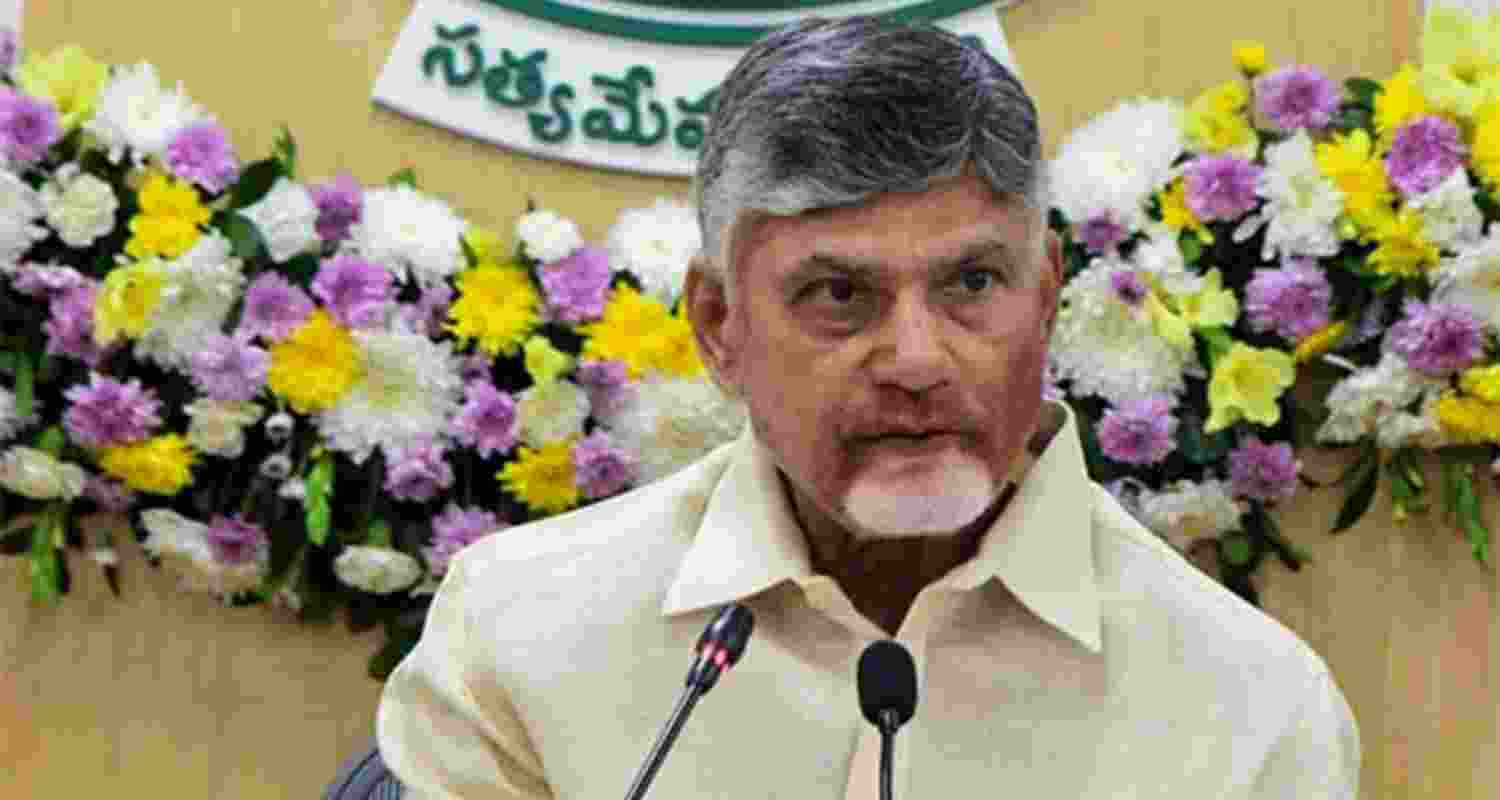 Andhra Pradesh Chief Minister N Chandrababu Naidu - file image. Andhra Pradesh Chief Minister N Chandrababu Naidu - file image.