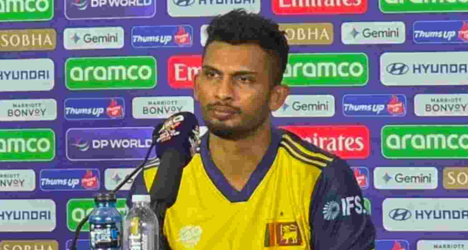 Sri Lankan captain Dasun Shanaka - file image. Sri Lankan captain Dasun Shanaka - file image.