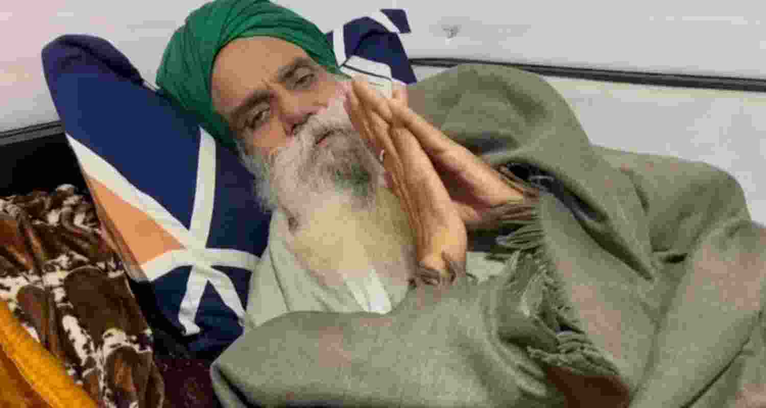 Farmer leader Jagjit Singh Dallewal. Farmer leader Jagjit Singh Dallewal.