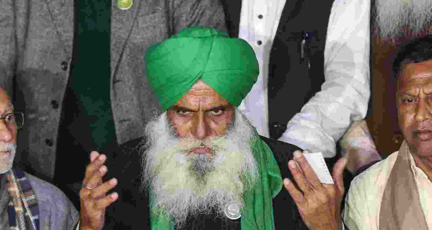 A representative image of farmer leader Jagjit Singh Dallewal. A representative image of farmer leader Jagjit Singh Dallewal.