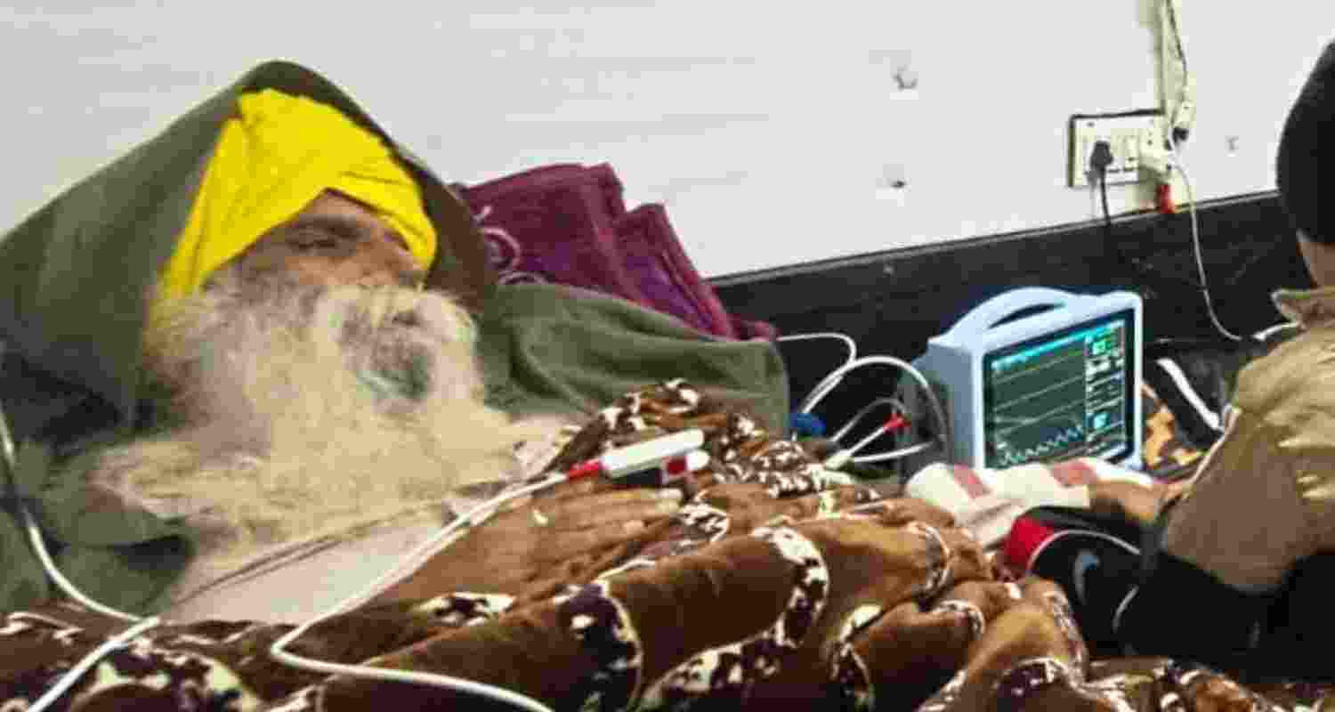 Farmer leader Jagjit Singh Dallewal. Farmer leader Jagjit Singh Dallewal.