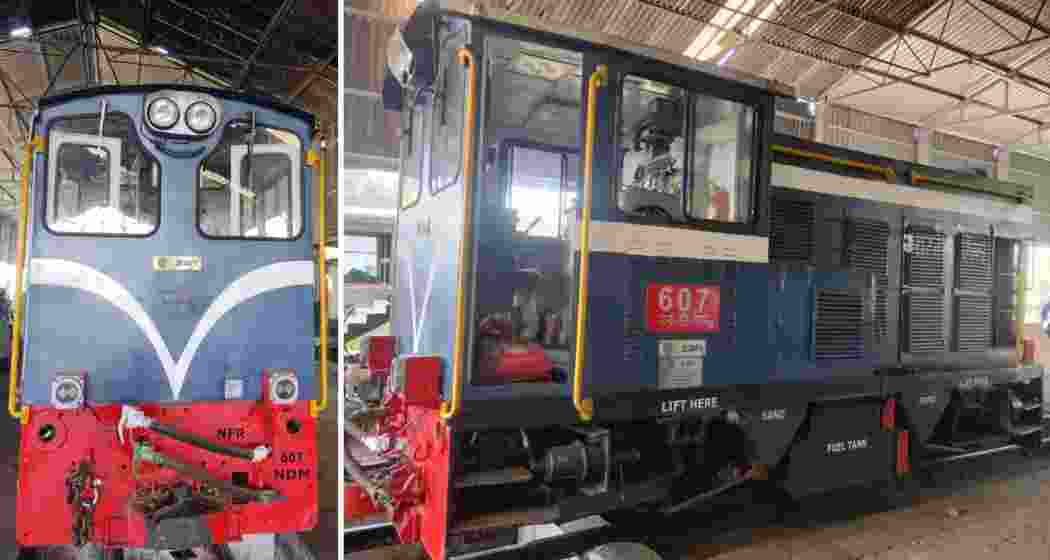 The two heritage diesel toy train engines (in picture) restored for the Darjeeling Himalayan Railway will debut at the Ghoom Festival, celebrating the region’s railway legacy and mountain spirit. The two heritage diesel toy train engines (in picture) restored for the Darjeeling Himalayan Railway will debut at the Ghoom Festival, celebrating the region’s railway legacy and mountain spirit.