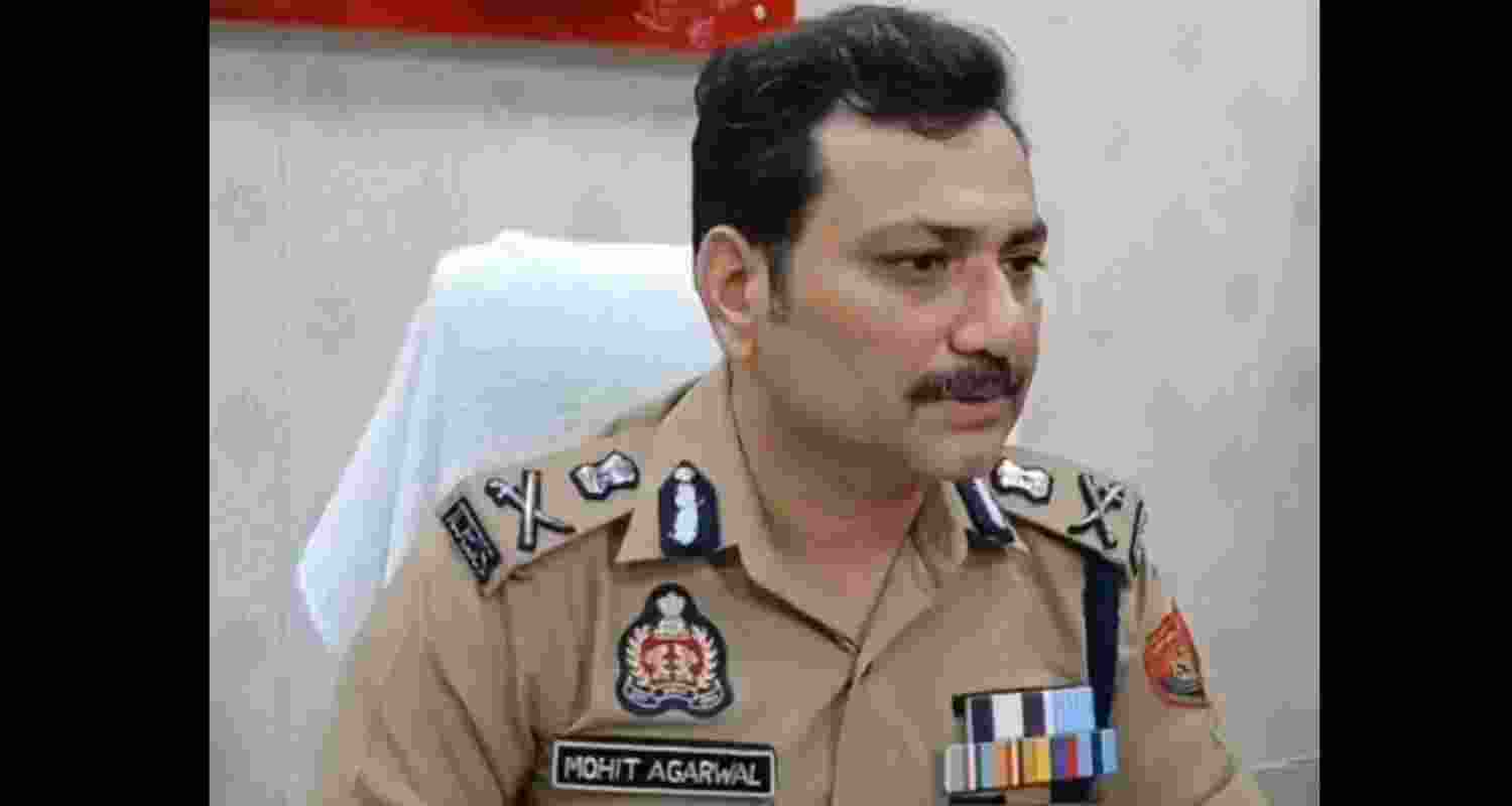 Varanasi Commissioner of Police, Mohit Agrawal. Varanasi Commissioner of Police, Mohit Agrawal.