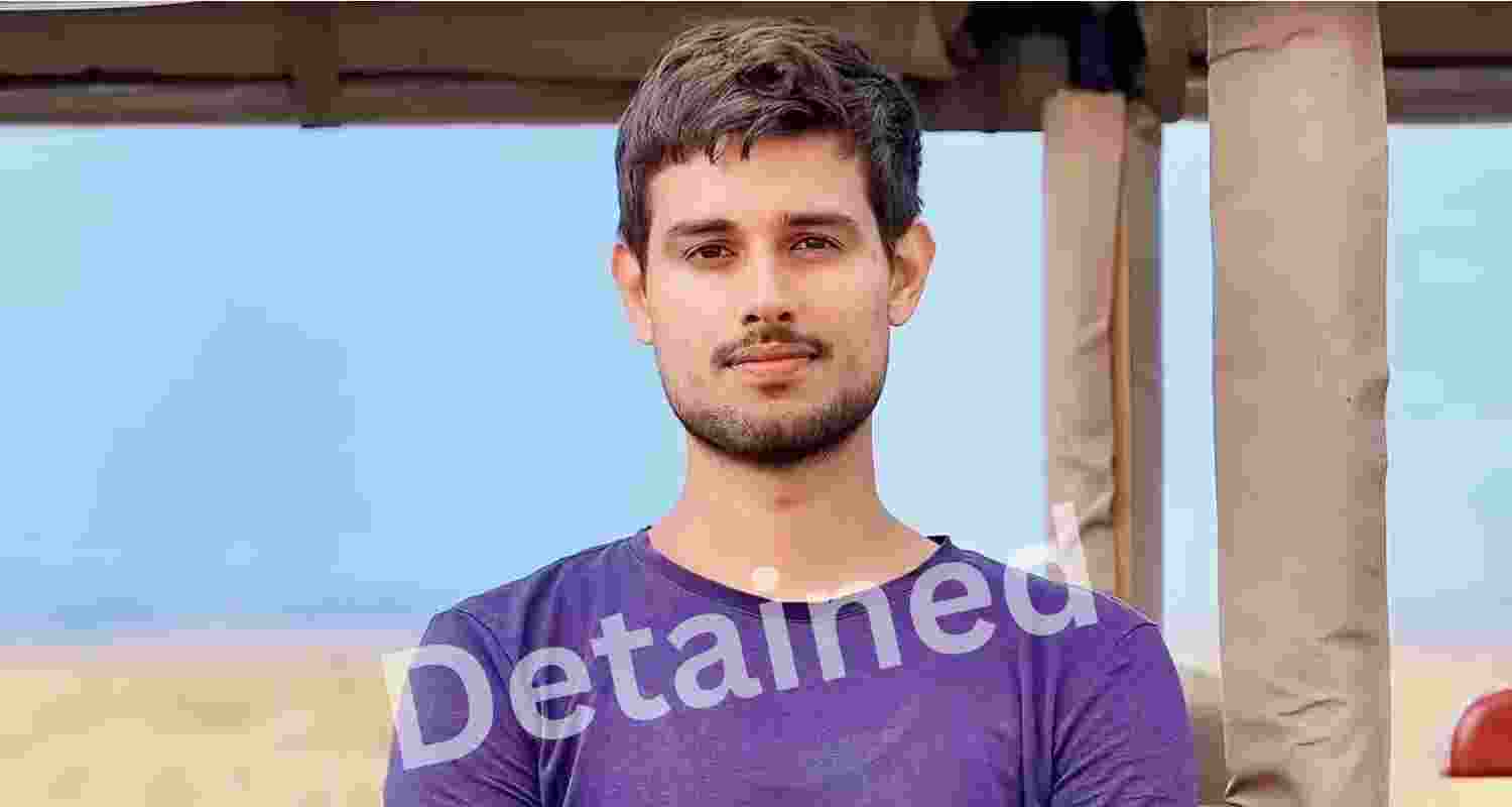 Dhruv Rathee detained from Gurugram Dhruv Rathee detained from Gurugram