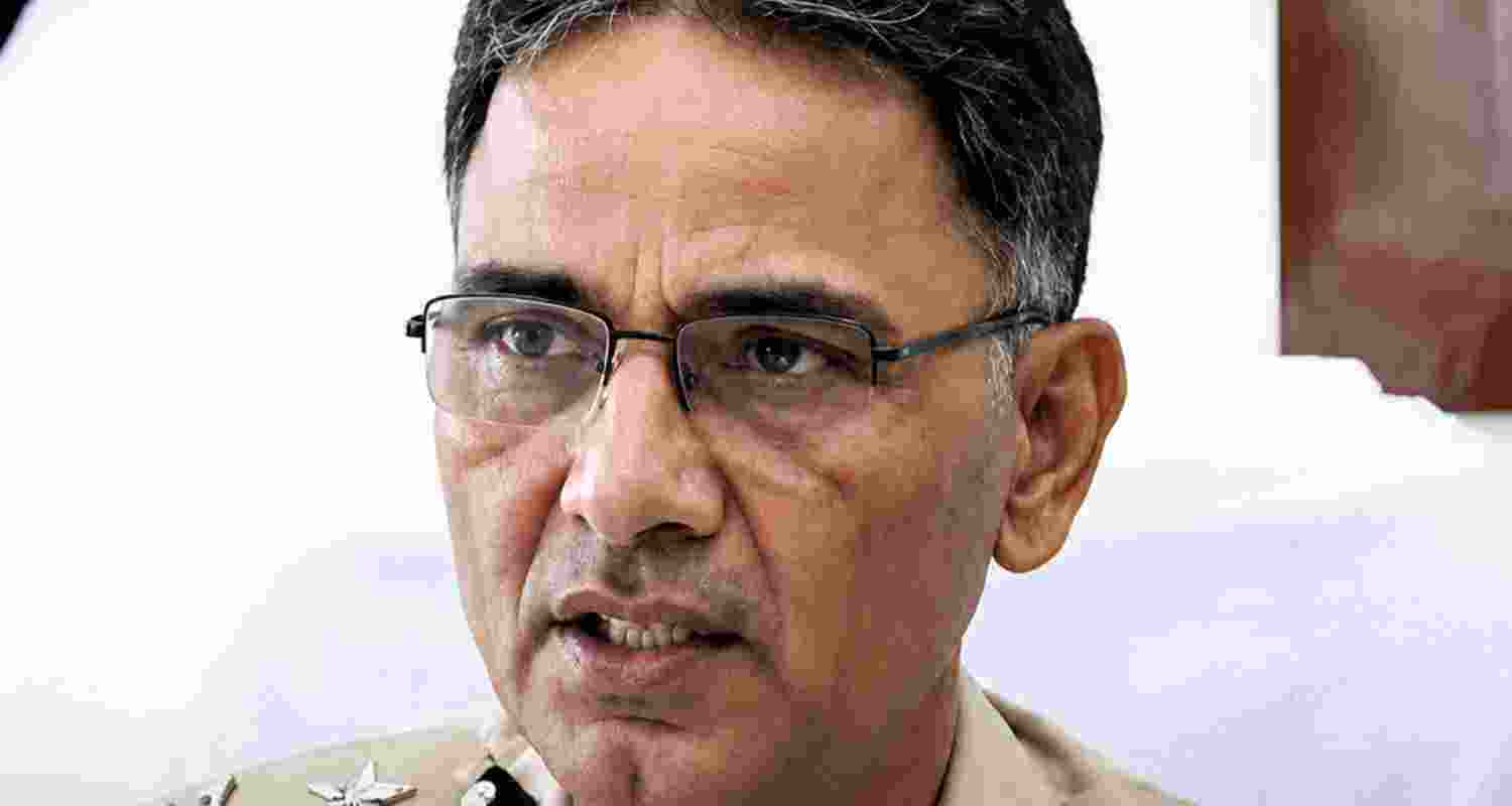 Director General of Police Anurag Dhankar. Director General of Police Anurag Dhankar.