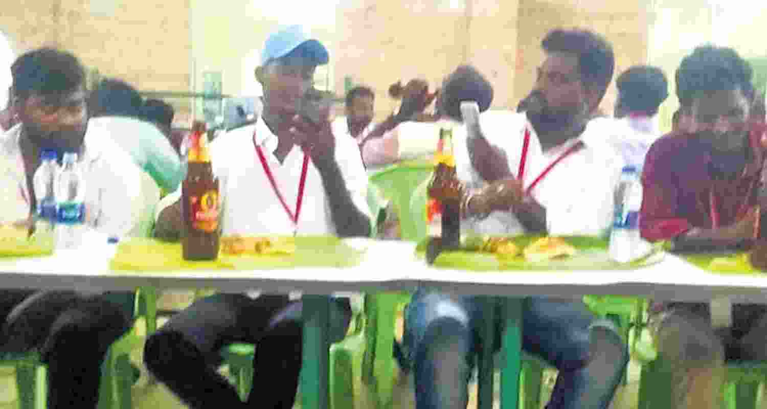 DMK faces backlash over beer served at youth wing meet DMK faces backlash over beer served at youth wing meet