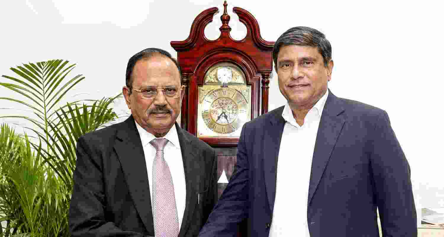 Ajit Doval's meeting with Bangladesh NSA AKM Shamsul Islam was followed by key military discussions in Dhaka amid evolving defence dynamics. Ajit Doval's meeting with Bangladesh NSA AKM Shamsul Islam was followed by key military discussions in Dhaka amid evolving defence dynamics.