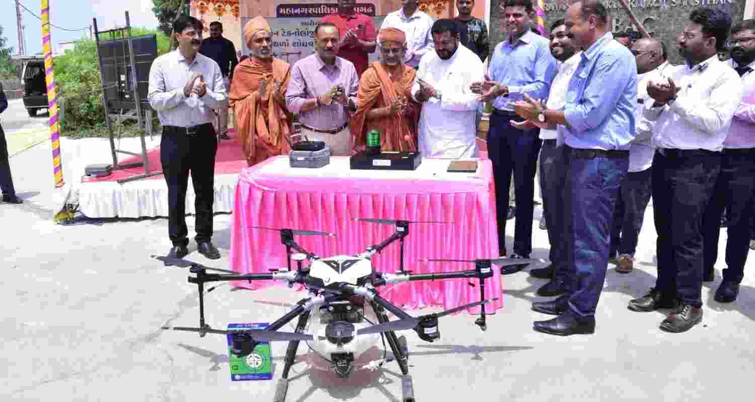 Junagadh using drones & AI against mosquito-borne diseases Junagadh using drones & AI against mosquito-borne diseases