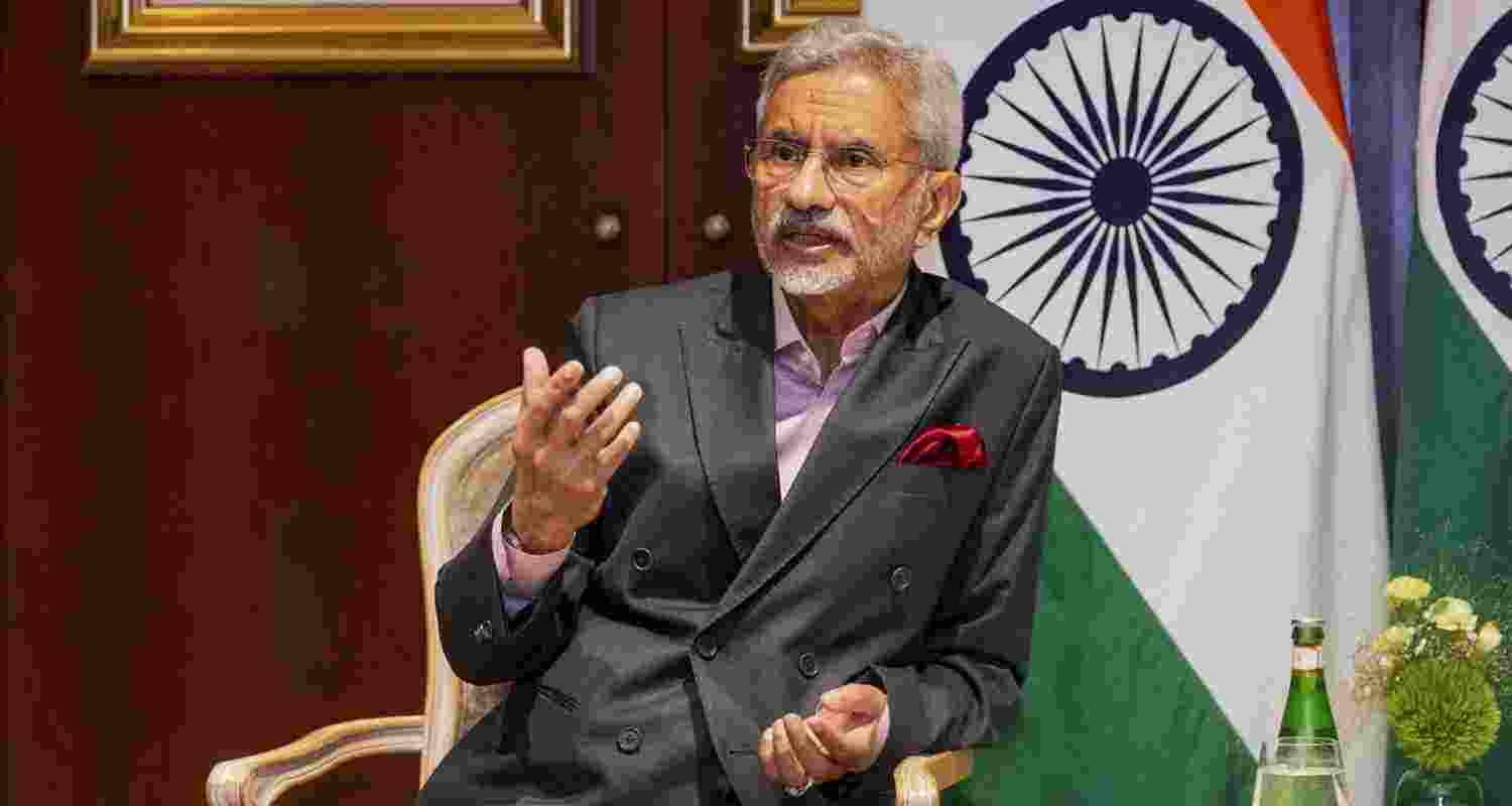S Jaishankar says India has navigated global crises well, stresses de-risking, diversification, and building national capabilities for Viksit Bharat 2047. S Jaishankar says India has navigated global crises well, stresses de-risking, diversification, and building national capabilities for Viksit Bharat 2047.