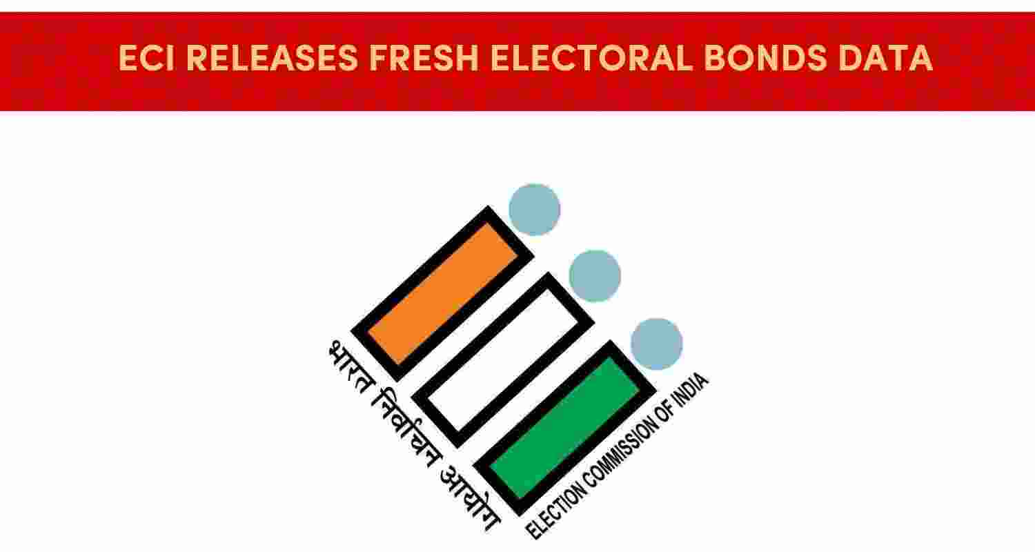 EC releases fresh electoral bonds data, including alpha-numeric bond numbers EC releases fresh electoral bonds data, including alpha-numeric bond numbers