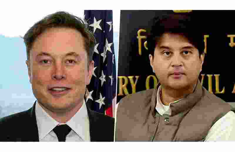 Scindia backs Musk, rejects spectrum auction pitch from Ambani, Mittal Scindia backs Musk, rejects spectrum auction pitch from Ambani, Mittal