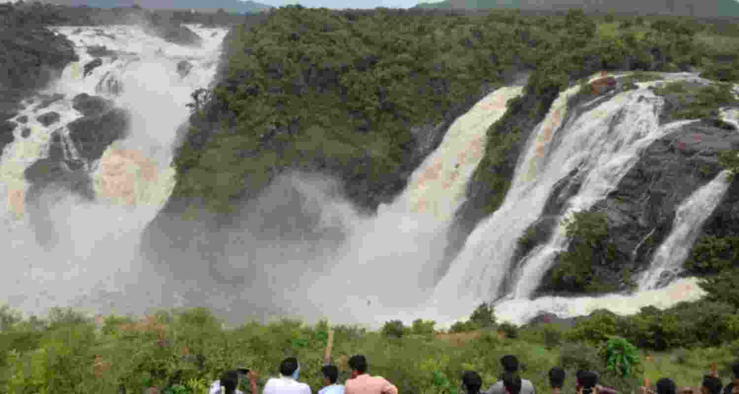 Cauvery river basin in its glory after Monsoon showers Cauvery river basin in its glory after Monsoon showers