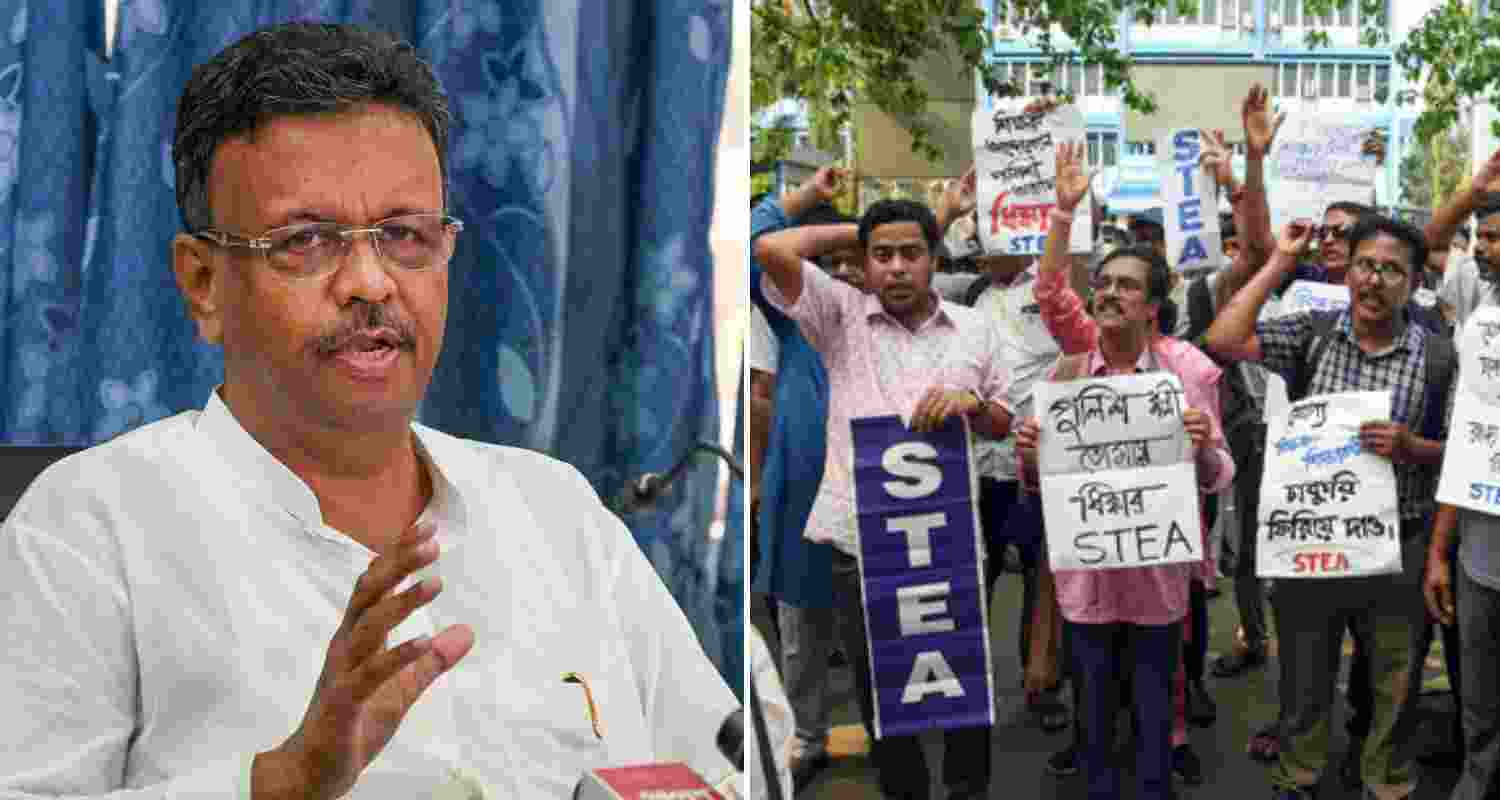 Bengal minister labels jobless teachers’ stir a 'drama' Bengal minister labels jobless teachers’ stir a 'drama'