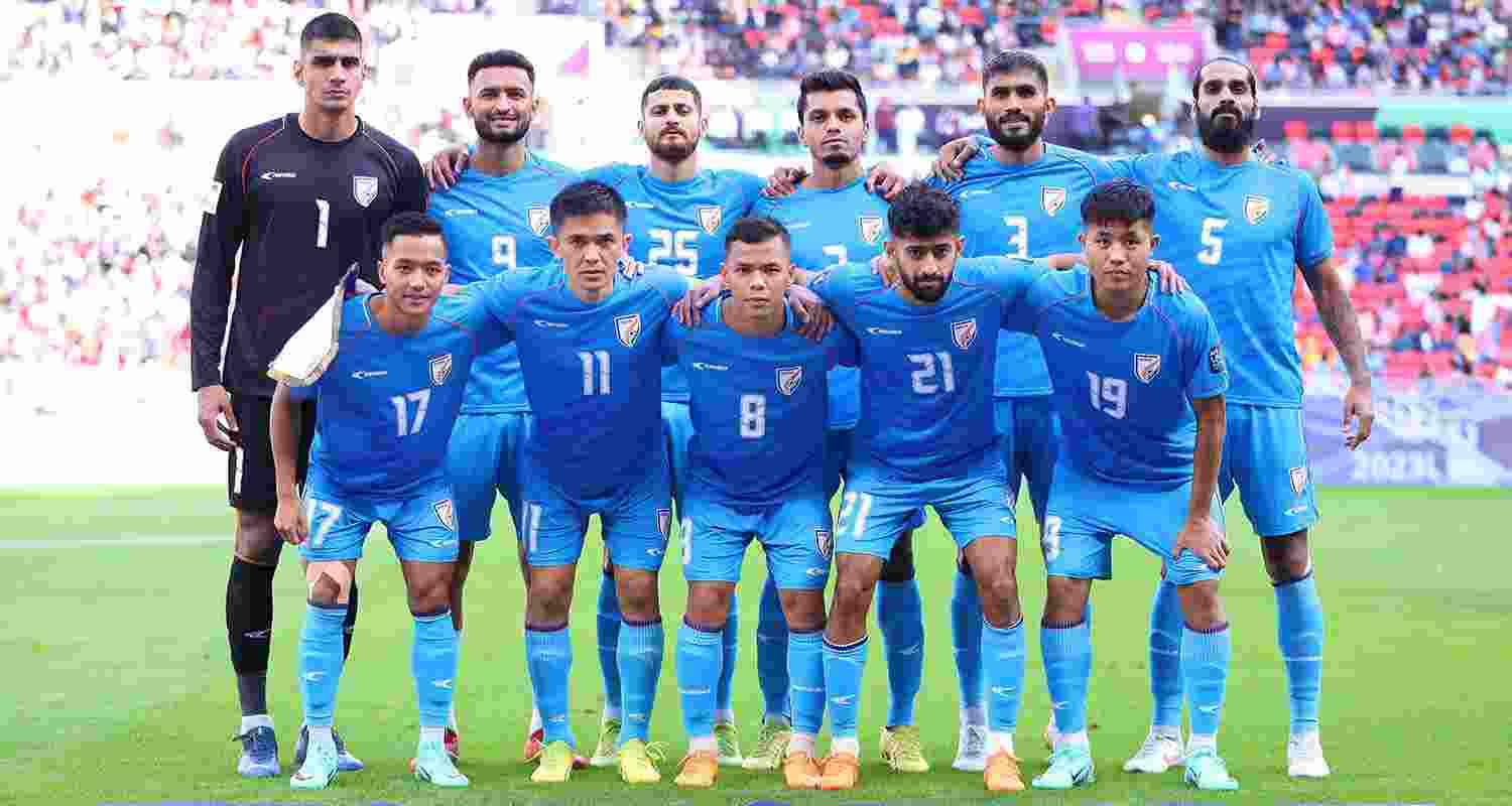 Success-starved India held on to the 124th position in the FIFA men's rankings released on Thursday. Success-starved India held on to the 124th position in the FIFA men's rankings released on Thursday.
