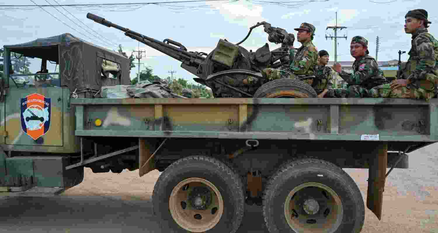 The call for a change in venue came after the Thai Foreign Minister, Sihasak Phuangketkeow, announced on Monday the set-up of a meeting with his Cambodian counterpart to proceed with peace talks The call for a change in venue came after the Thai Foreign Minister, Sihasak Phuangketkeow, announced on Monday the set-up of a meeting with his Cambodian counterpart to proceed with peace talks