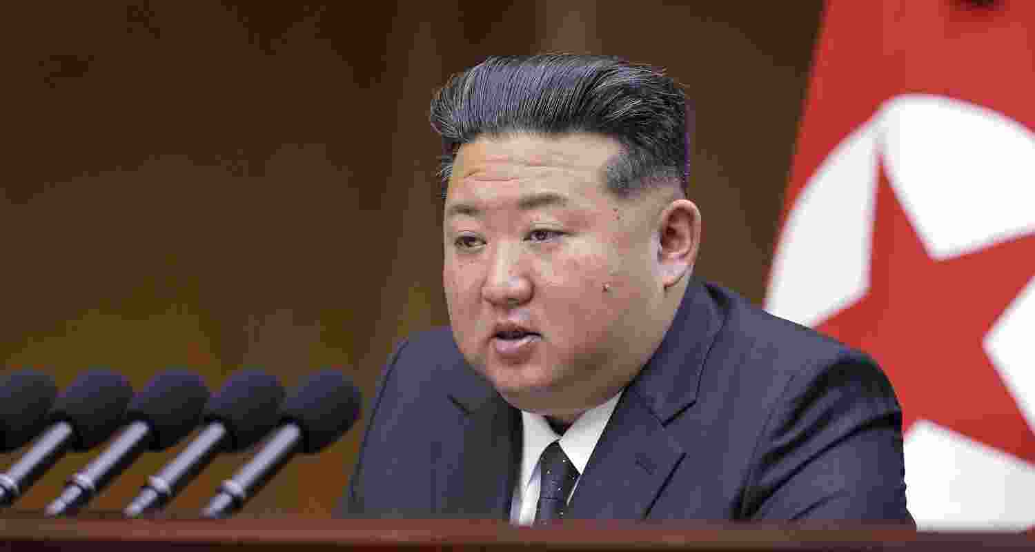 During his visit of the facility Pyongyang, Kim also oversaw the test firing of a new high-altitude long-range anti-air missile into the Sea of Japan, which the Korean leadership calls its own territory During his visit of the facility Pyongyang, Kim also oversaw the test firing of a new high-altitude long-range anti-air missile into the Sea of Japan, which the Korean leadership calls its own territory