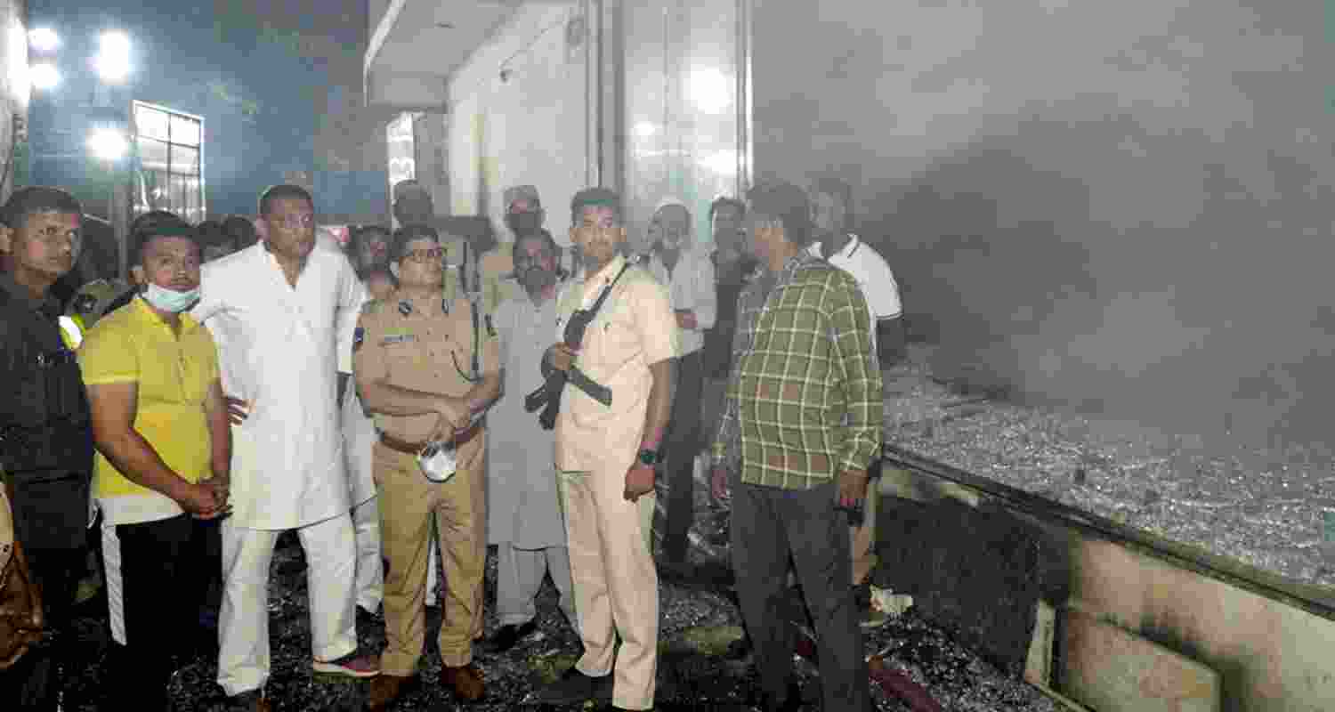 Multiple agencies, including police, fire, NDRF personnel and Hyderabad Disaster Response and Asset Protection Agency (HYDRAA), had launched rescue operations after the fire erupted on Saturday afternoon Multiple agencies, including police, fire, NDRF personnel and Hyderabad Disaster Response and Asset Protection Agency (HYDRAA), had launched rescue operations after the fire erupted on Saturday afternoon