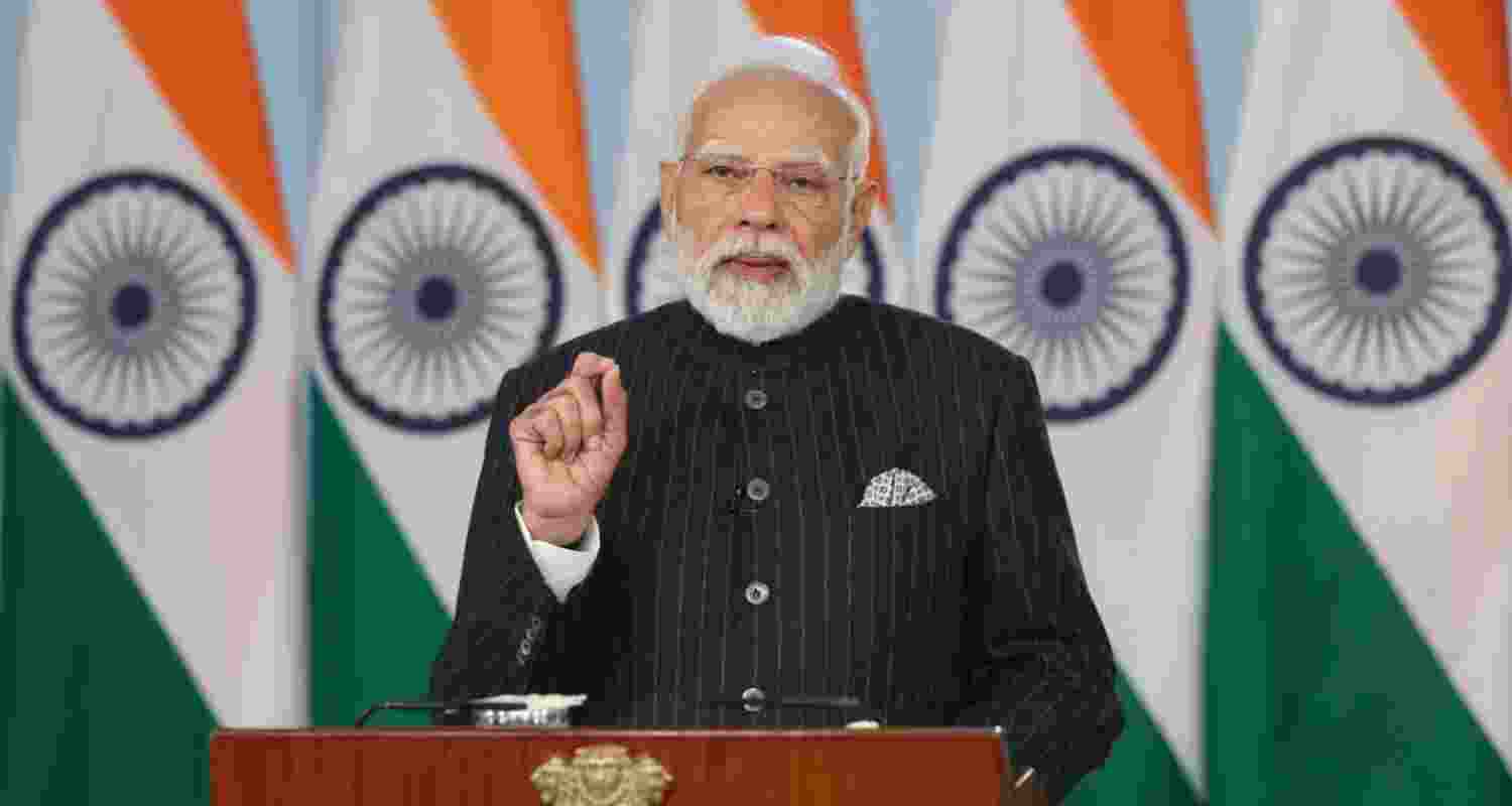The PM also said there is a need to establish mechanisms for the regular monitoring of banned outfits and ensuring the holistic development of areas freed from Naxals The PM also said there is a need to establish mechanisms for the regular monitoring of banned outfits and ensuring the holistic development of areas freed from Naxals