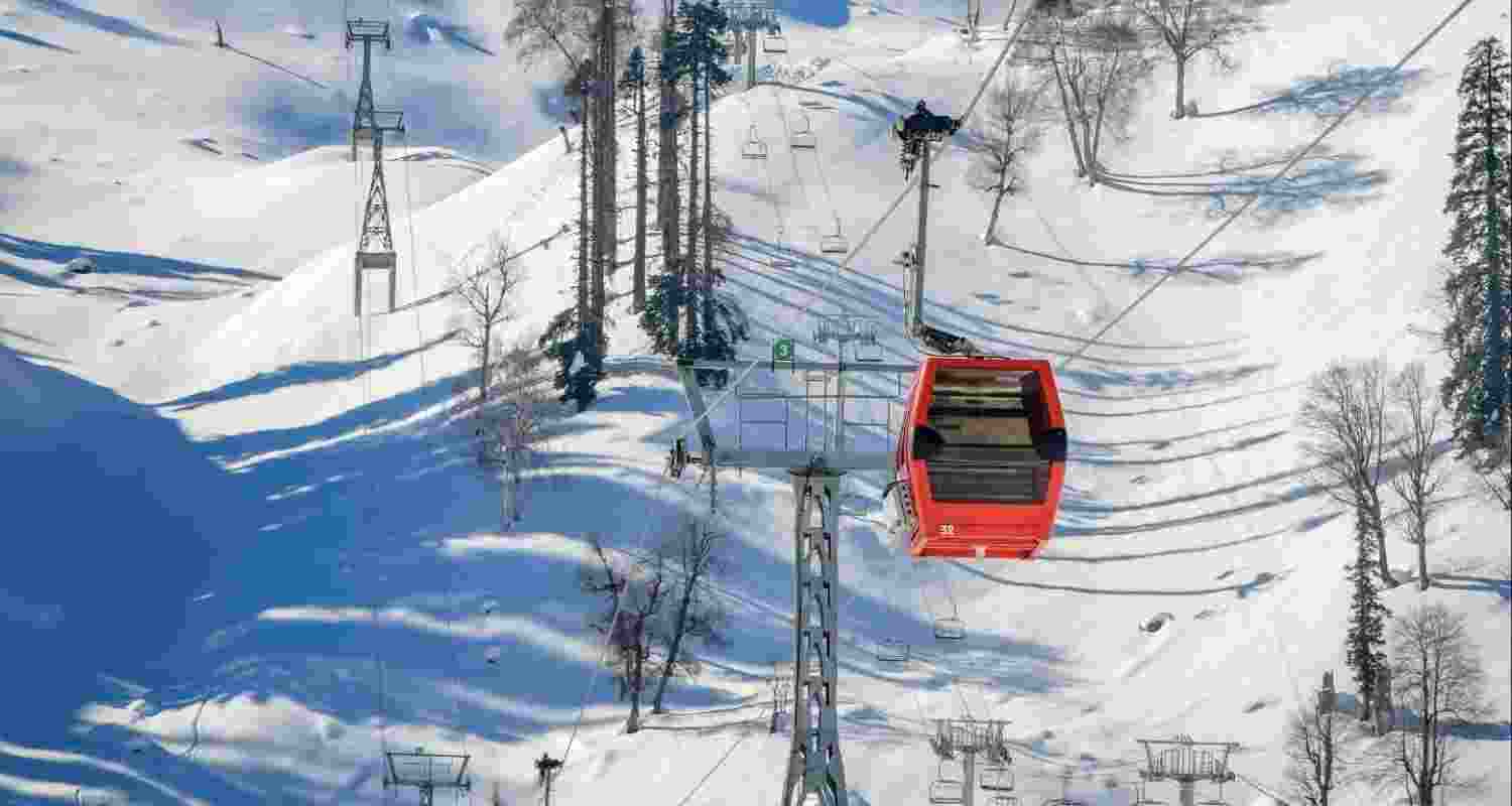 Gondola ropeway. Image: X Gondola ropeway. Image: X