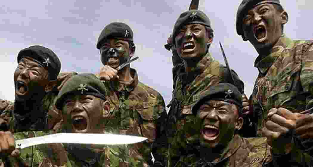 Fearless warriors of the Gorkha Regiment. File photo. Fearless warriors of the Gorkha Regiment. File photo.