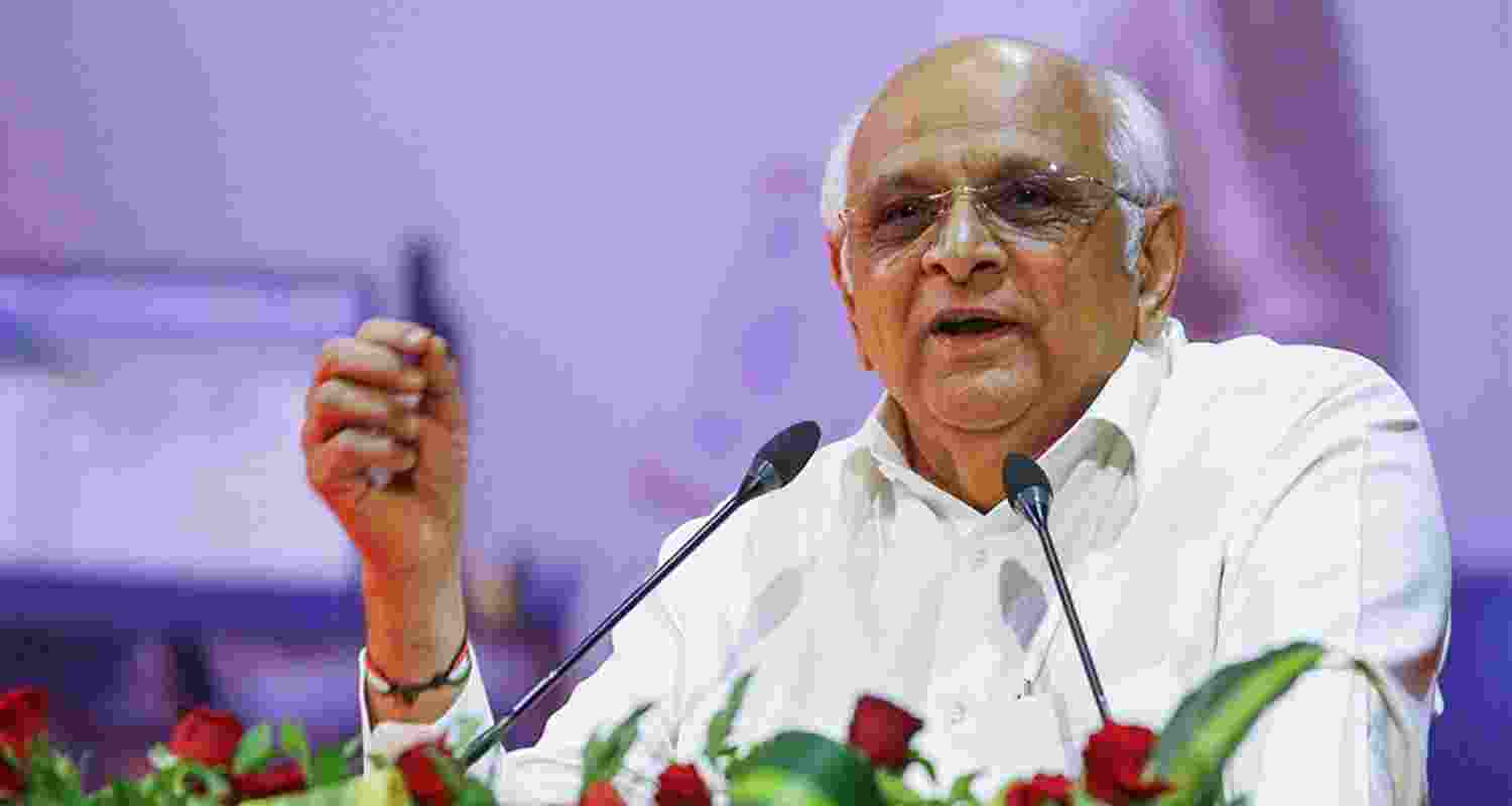 Gujarat Chief Minister Bhupendra Patel. Gujarat Chief Minister Bhupendra Patel.