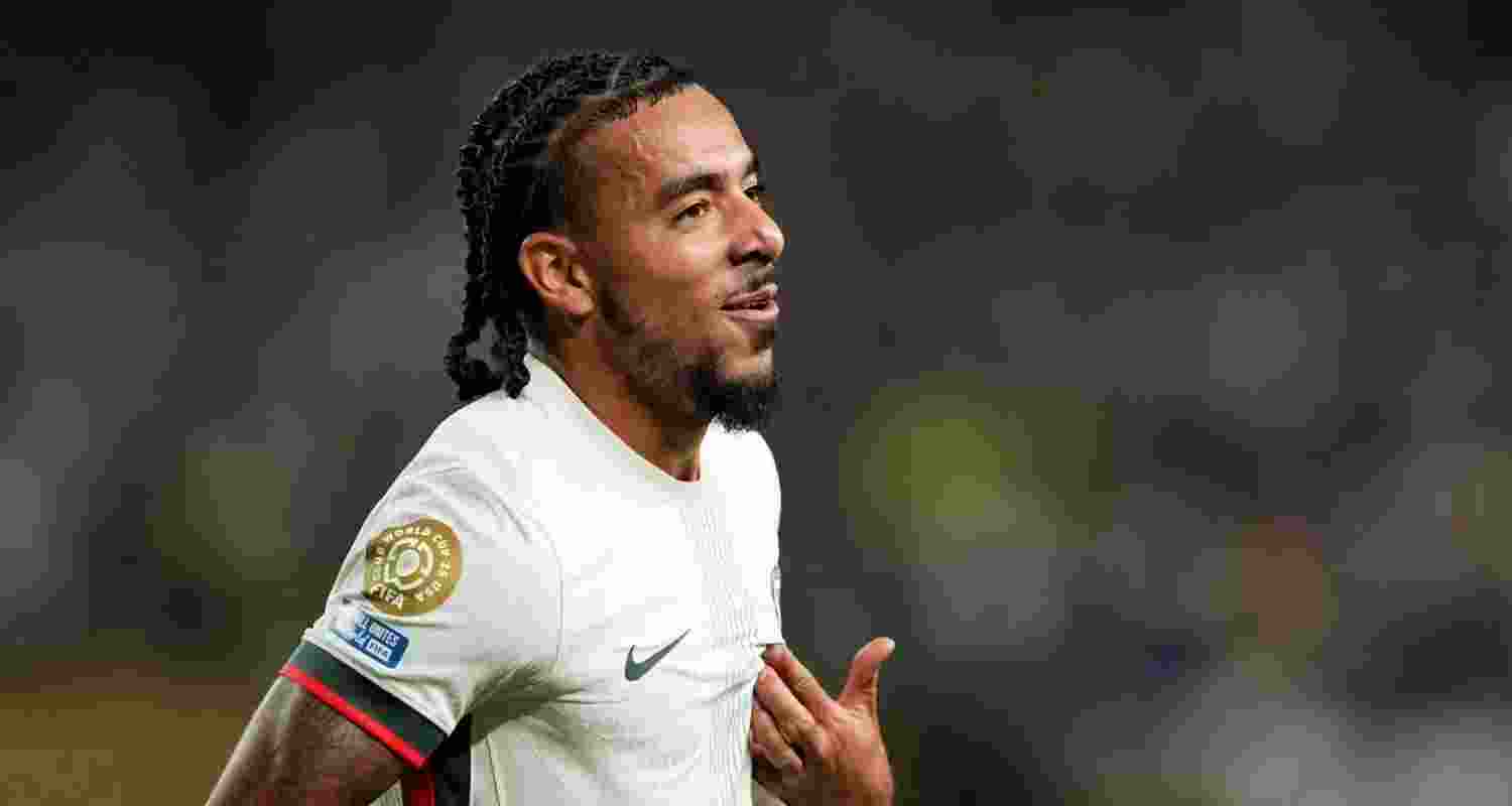 Chelsea's Malo Gusto celebrates the team's second goal, an own goal by Palmeiras goalkeeper Weverton. Chelsea's Malo Gusto celebrates the team's second goal, an own goal by Palmeiras goalkeeper Weverton.