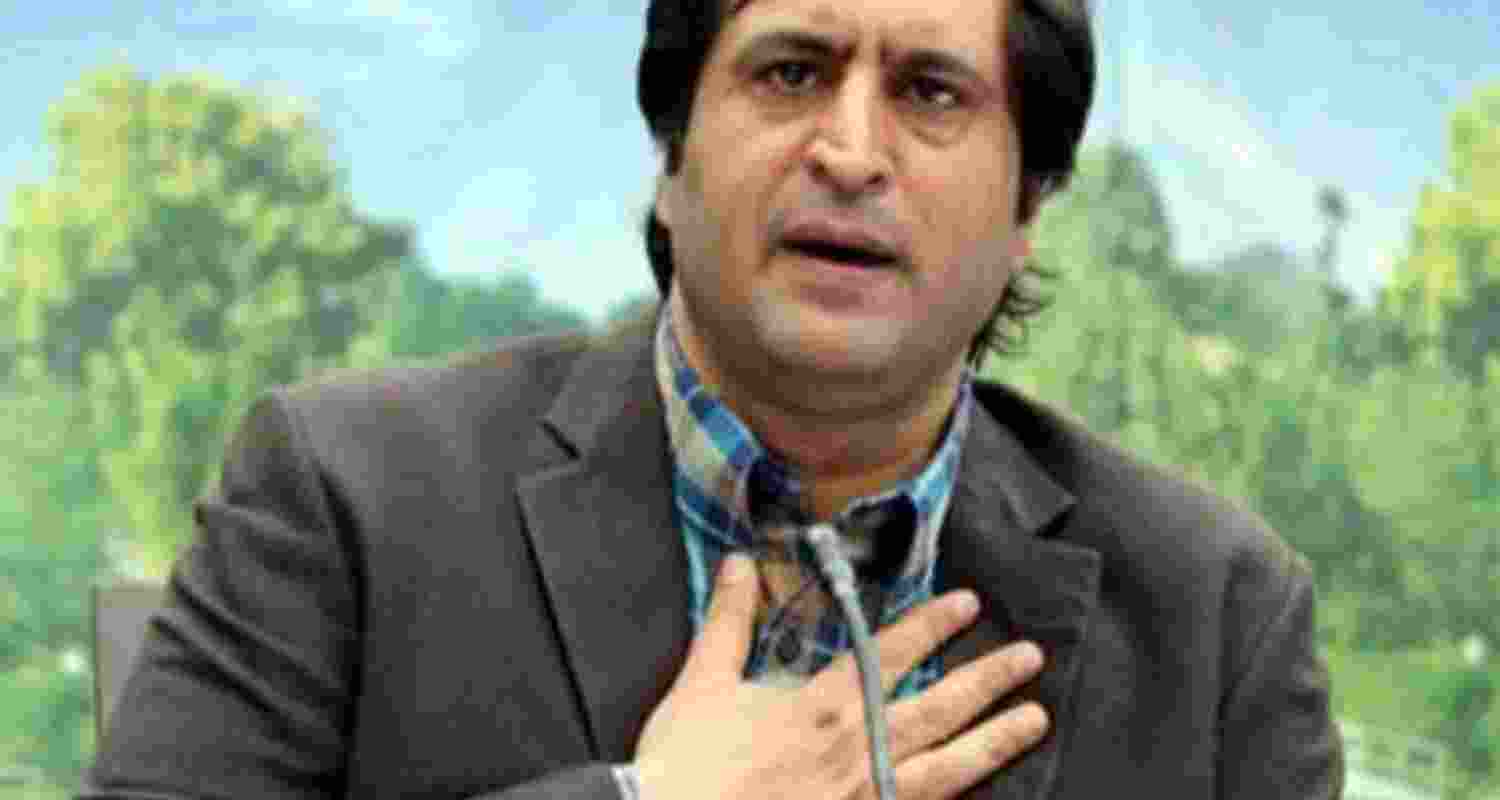 Handwara MLA Sajad Gani Lone Handwara MLA Sajad Gani Lone