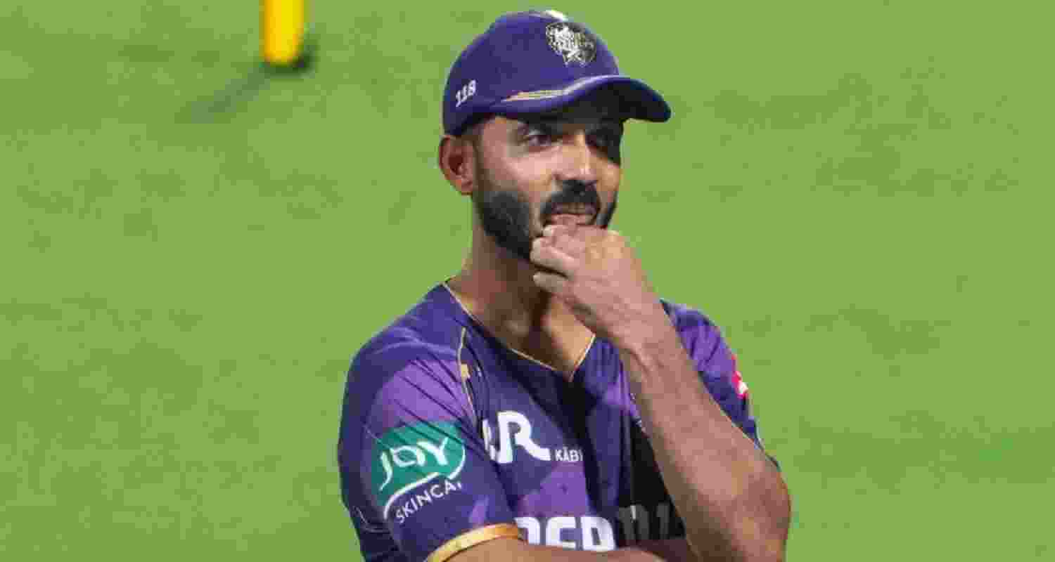 Cricketer Ajinkya Rahane. Cricketer Ajinkya Rahane.