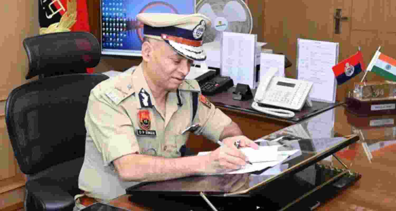 Haryana DGP O P Singh. Haryana DGP O P Singh.