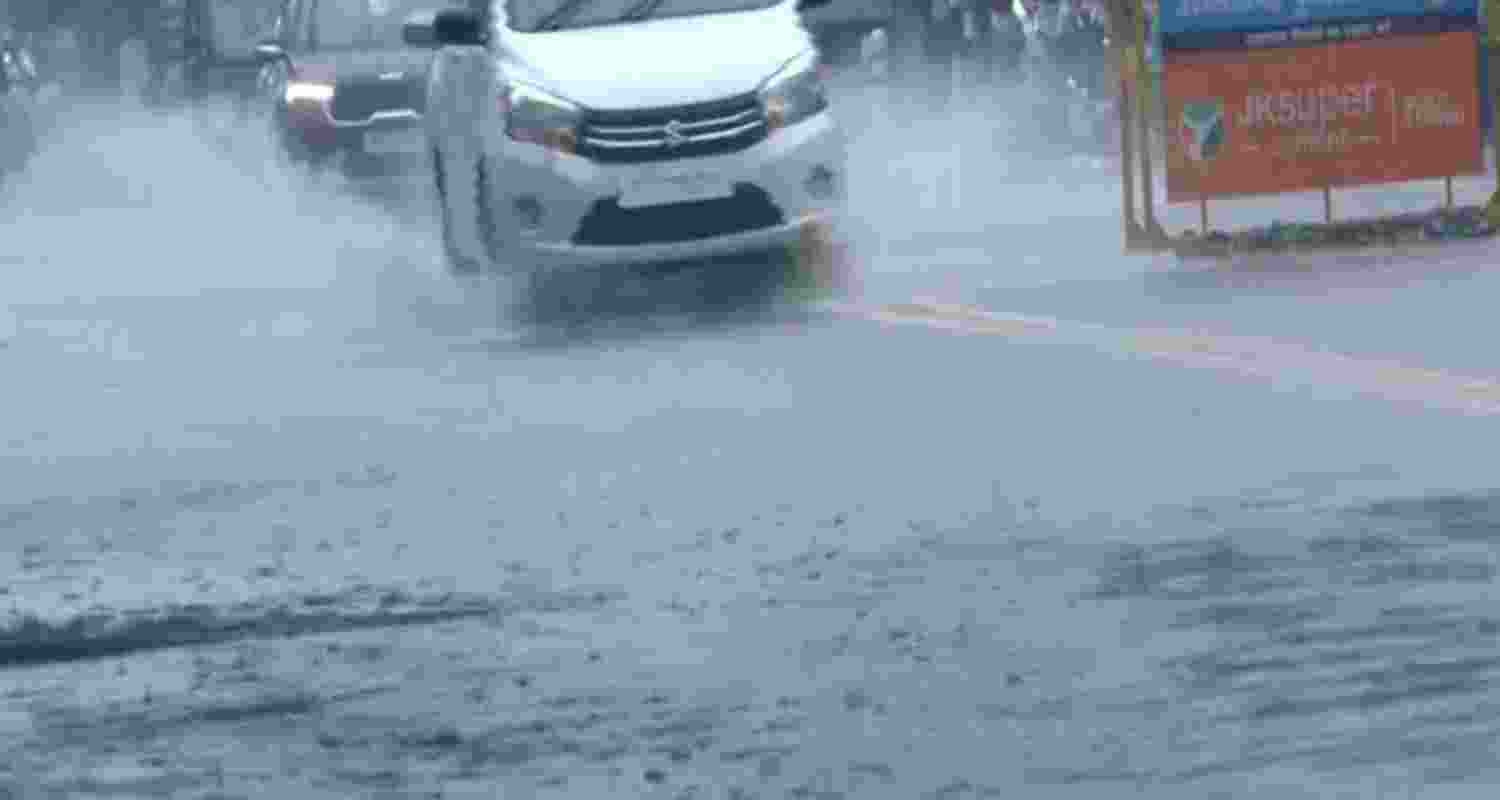 Heavy rainfall continued to lash Dehradun on Tuesday Heavy rainfall continued to lash Dehradun on Tuesday