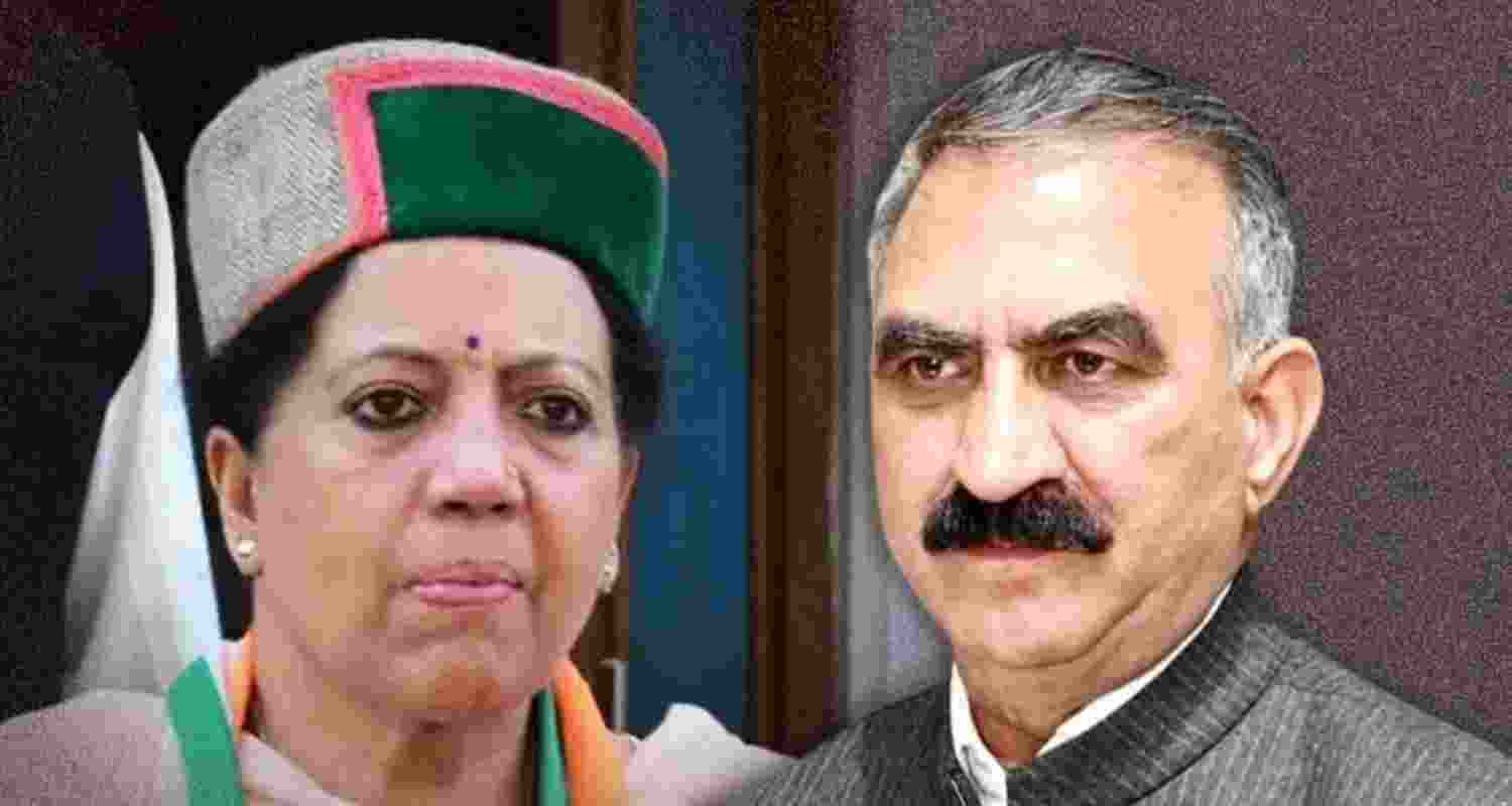 HP Congress president Pratibha Singh and Chief Minister Sukhvinder Singh Sukhu. File photo. HP Congress president Pratibha Singh and Chief Minister Sukhvinder Singh Sukhu. File photo.