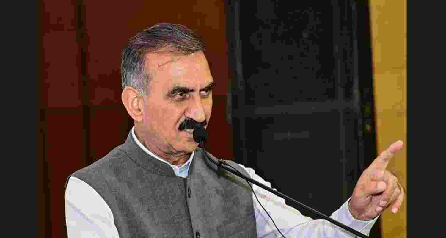 Himachal Pradesh Chief Minister Sukhvinder Singh Sukhu Himachal Pradesh Chief Minister Sukhvinder Singh Sukhu