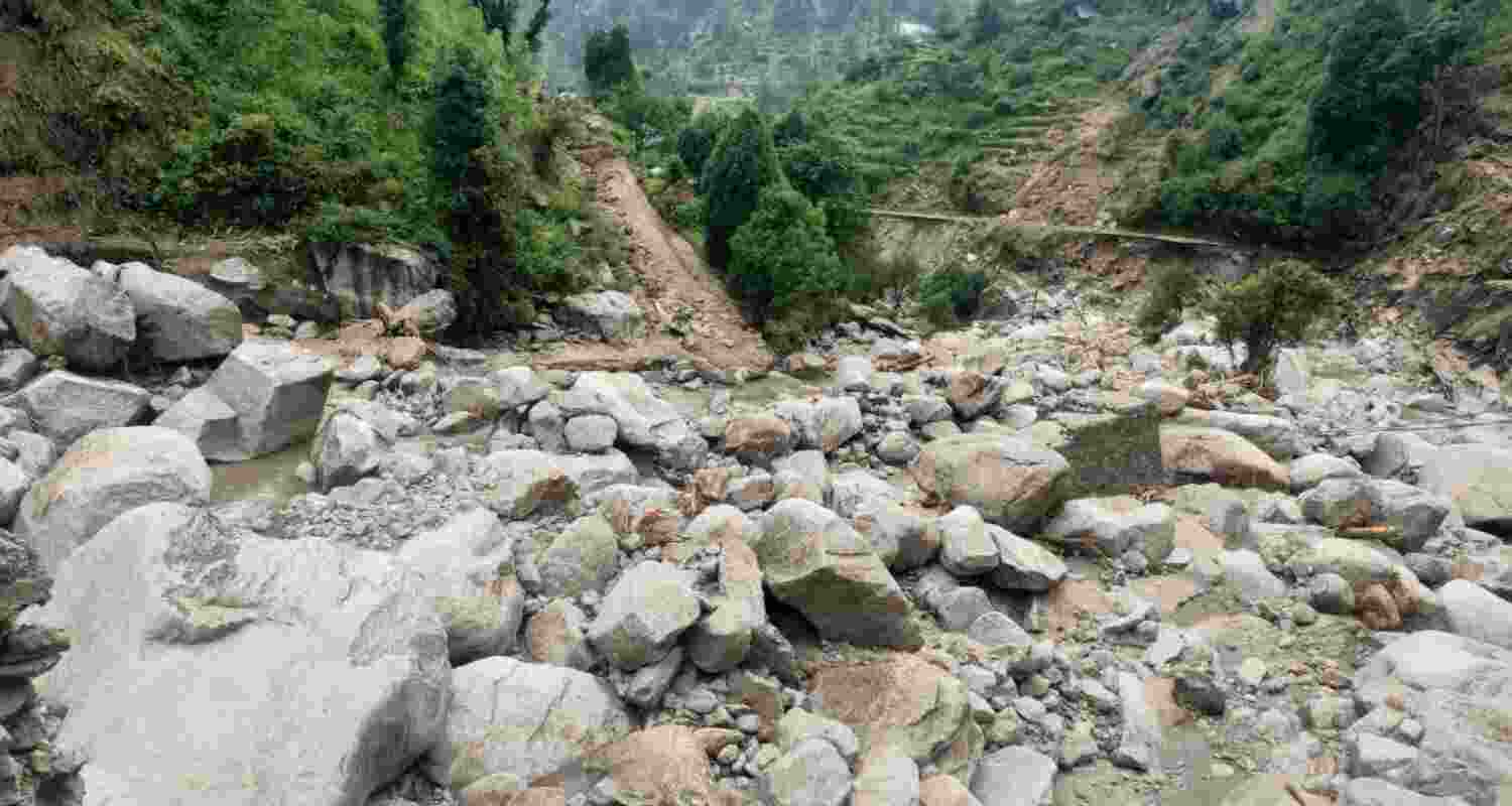Himachal's Seraj grapples with worst-ever devastation. Himachal's Seraj grapples with worst-ever devastation.