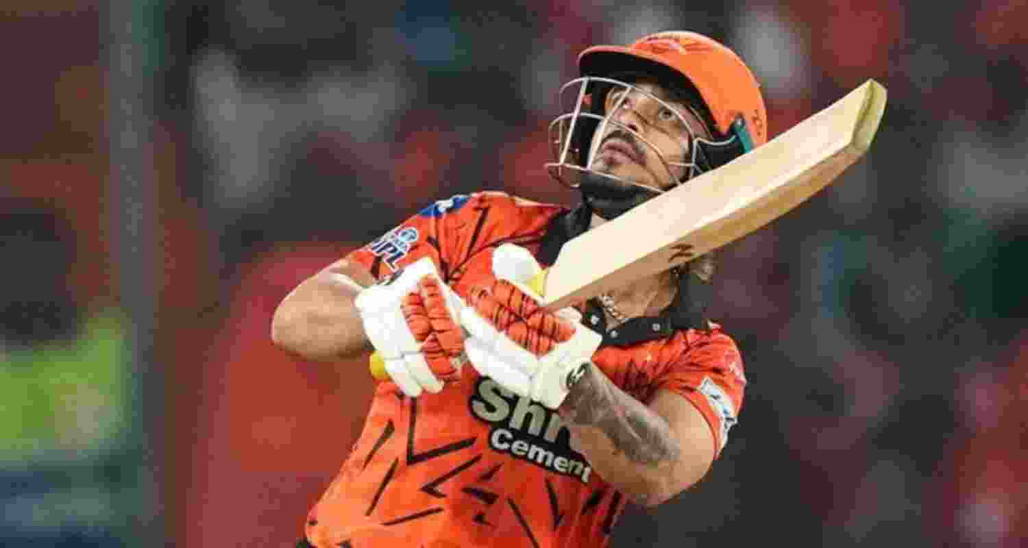SRH were also bolstered by Heinrich Klaasen’s 26-ball 40, a quick-fire 28 from Nitish Kumar Reddy and Salil Arora’s 13-ball 24 not out. SRH were also bolstered by Heinrich Klaasen’s 26-ball 40, a quick-fire 28 from Nitish Kumar Reddy and Salil Arora’s 13-ball 24 not out.